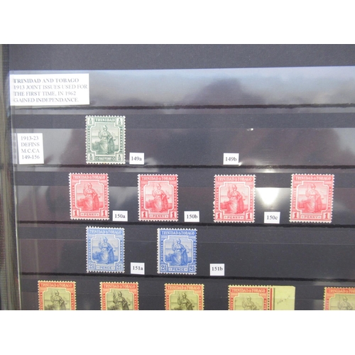 659 - Collection of C19th/20th International stamps to inc. album cont. Grenada stamps, album cont. Trinid... 