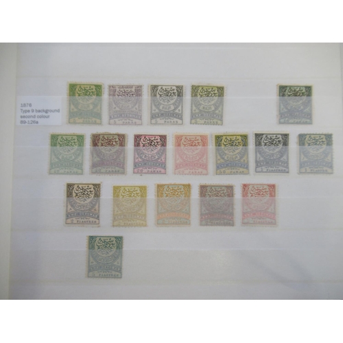 660 - Two albums cont. C19th/20th Spanish stamps and a album cont. Spanish Civil War and Turkish C19th/20t... 