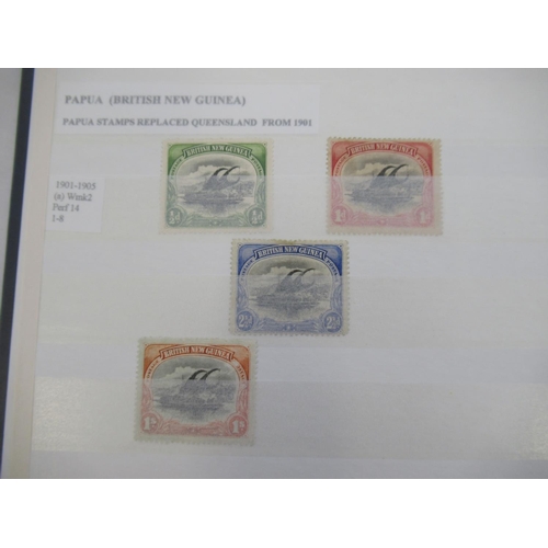 663 - Collection of C19th/20th International stamps to inc. album cont. Papua New Guinea stamps, album con... 