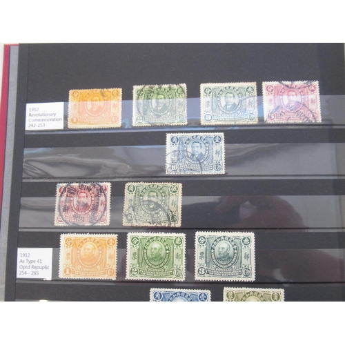 664 - Album cont. C19th/20th Chinese stamps such as under Chiang Kai-Shek, Chinese Republic 1912-1949, etc... 