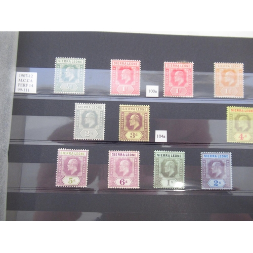 666 - Collection of C19th/20th African stamps to inc. album of Nigeria stamps, album of Ghana stamps and a... 