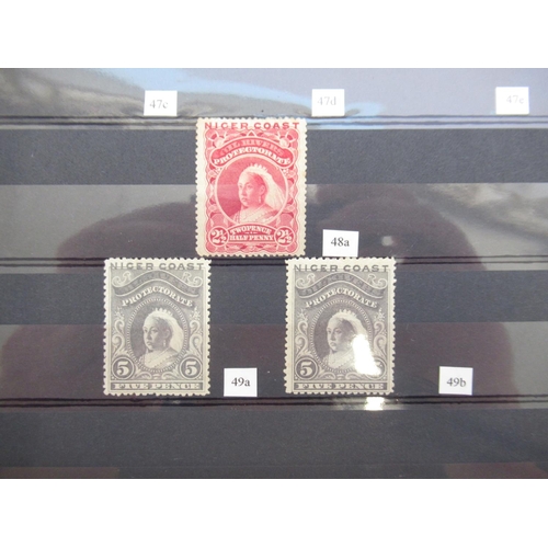 666 - Collection of C19th/20th African stamps to inc. album of Nigeria stamps, album of Ghana stamps and a... 