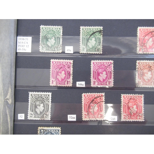 666 - Collection of C19th/20th African stamps to inc. album of Nigeria stamps, album of Ghana stamps and a... 