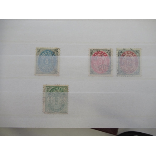 667 - Collection of C19th/20th International stamps in 4 albums from Monaco, Denmark, Norway, Sweden, Finl... 