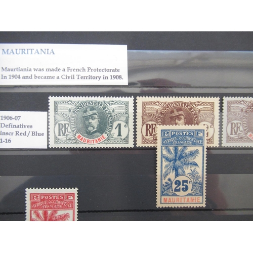 669 - Collection of C19th/20th French Colonies stamps to inc. French Equatorial Africa, Ivory Coast, Mauri... 