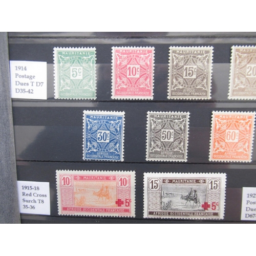 669 - Collection of C19th/20th French Colonies stamps to inc. French Equatorial Africa, Ivory Coast, Mauri... 