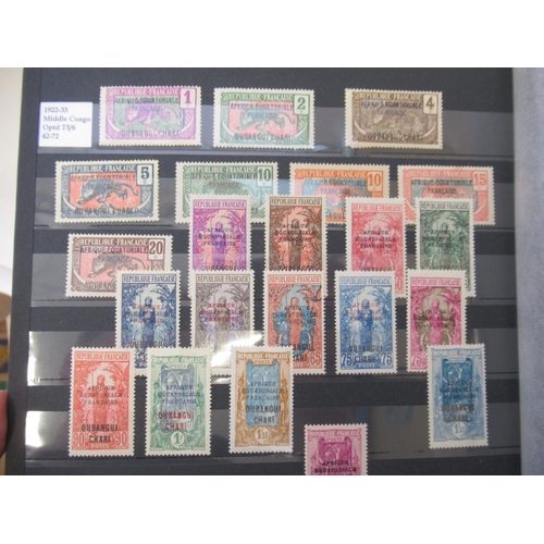 670 - Collection of C19th/20th French Colonies stamps to inc. Tathiti, Comoro Islands, French Oceanic Sett... 