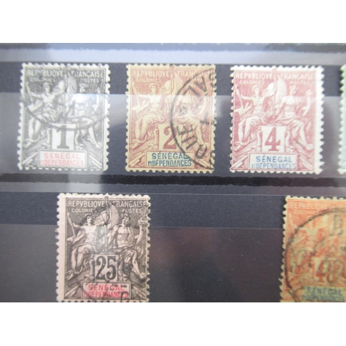 670 - Collection of C19th/20th French Colonies stamps to inc. Tathiti, Comoro Islands, French Oceanic Sett... 