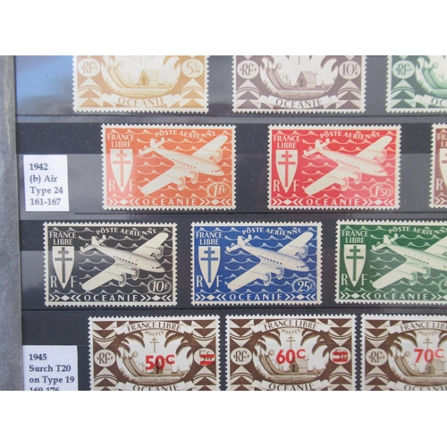 670 - Collection of C19th/20th French Colonies stamps to inc. Tathiti, Comoro Islands, French Oceanic Sett... 