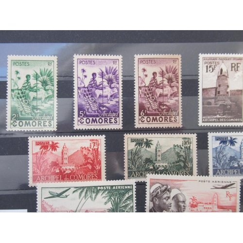 670 - Collection of C19th/20th French Colonies stamps to inc. Tathiti, Comoro Islands, French Oceanic Sett... 