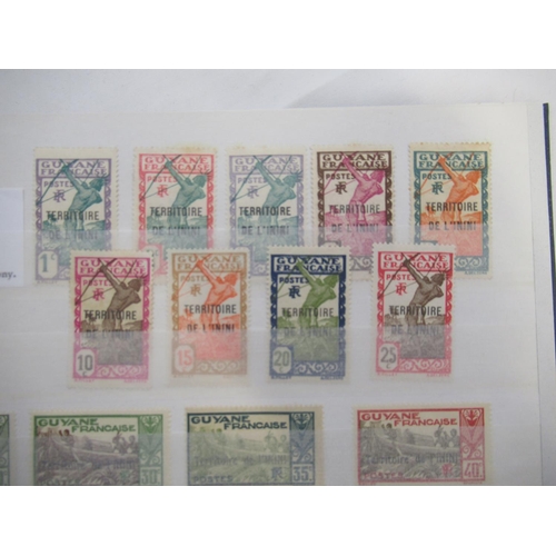 671 - Collection of C19th/20th French Colonies stamps to inc. Guadeloupe, French Indian Settlements, New C... 