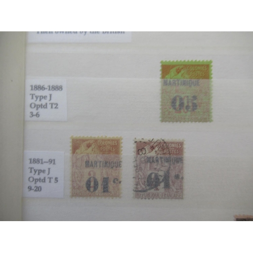 671 - Collection of C19th/20th French Colonies stamps to inc. Guadeloupe, French Indian Settlements, New C... 