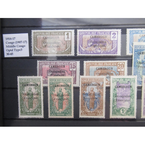 671 - Collection of C19th/20th French Colonies stamps to inc. Guadeloupe, French Indian Settlements, New C... 