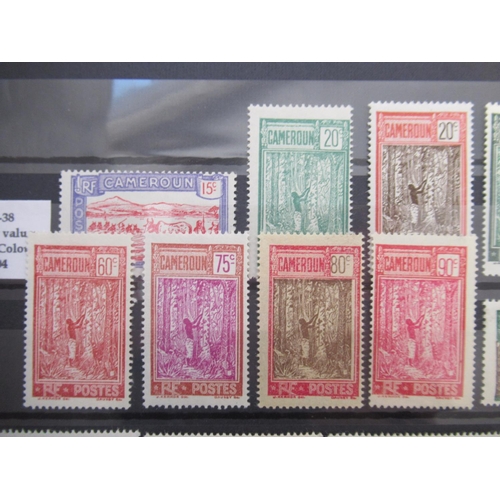 671 - Collection of C19th/20th French Colonies stamps to inc. Guadeloupe, French Indian Settlements, New C... 