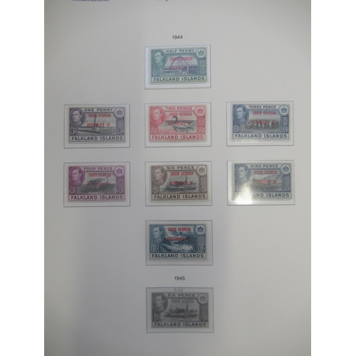 674 - Collection of C20th stamps to inc. album of Pitcairn Islands stamps, Album of Ascension Island stamp... 