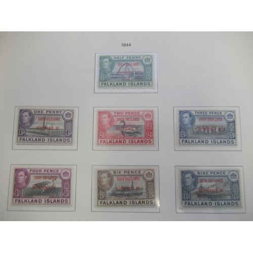 674 - Collection of C20th stamps to inc. album of Pitcairn Islands stamps, Album of Ascension Island stamp... 