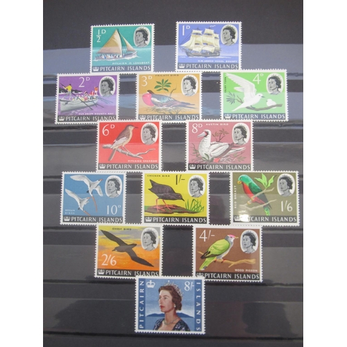 674 - Collection of C20th stamps to inc. album of Pitcairn Islands stamps, Album of Ascension Island stamp... 