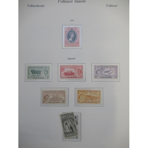 674 - Collection of C20th stamps to inc. album of Pitcairn Islands stamps, Album of Ascension Island stamp... 