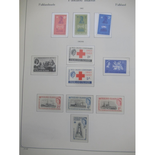 674 - Collection of C20th stamps to inc. album of Pitcairn Islands stamps, Album of Ascension Island stamp... 