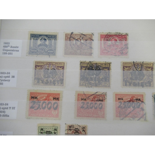 676 - Collection of C19th/20th International stamps from Romania, Poland and Yugoslavia in 5 albums