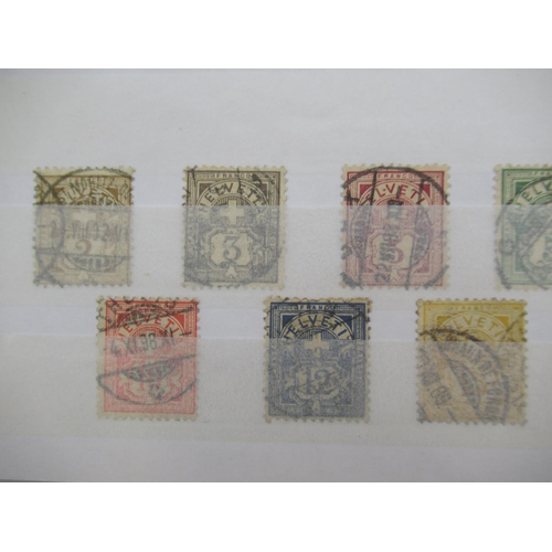 677 - Collection of C19th/20th International Stamps from Austria, Switzerland, Hungary and SAAR in 4 album... 