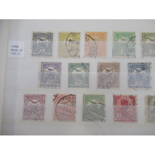 677 - Collection of C19th/20th International Stamps from Austria, Switzerland, Hungary and SAAR in 4 album... 