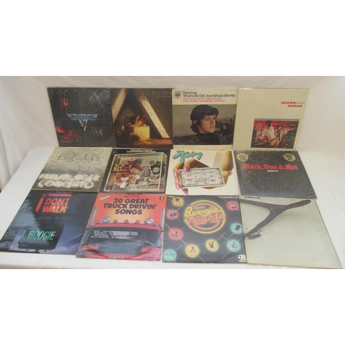 868 - Mixed collection of LPs to inc. Genesis, Mike Oldfield, ELO, Lynyrd Skynryd, Jeff Beck, Jethro Tull,... 