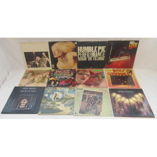 868 - Mixed collection of LPs to inc. Genesis, Mike Oldfield, ELO, Lynyrd Skynryd, Jeff Beck, Jethro Tull,... 