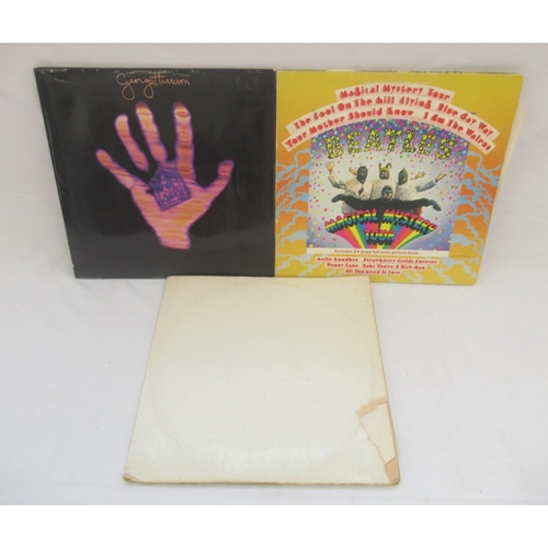 872 - Beatles - The Beatles Stereo PCS 7067-8, Magical Mystery Tour PCTC 255 and a George Harrison Living ... 