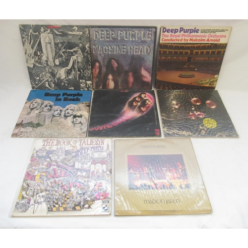 873 - Deep Purple - Deep Purple SHVL 759, Machine Head TPSA7504, The Royal Philharmonic Orchestra SHVL 767... 