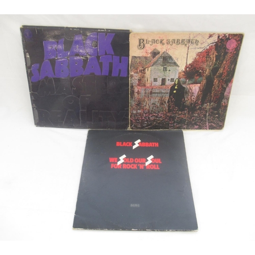 874 - Black Sabbath - Master of Reality 6360 050, Black Sabbath 847 903 VTY & We Sold Our Soul For Rock N ... 