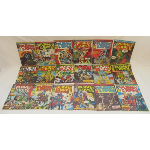 755 - Marvel comics - large collection of Planet of the Apes comics (approx. 123)