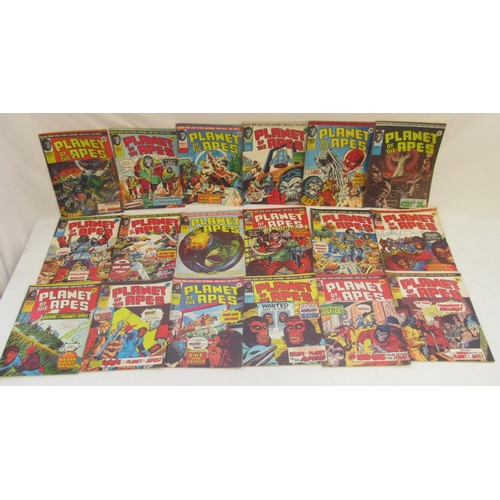 755 - Marvel comics - large collection of Planet of the Apes comics (approx. 123)