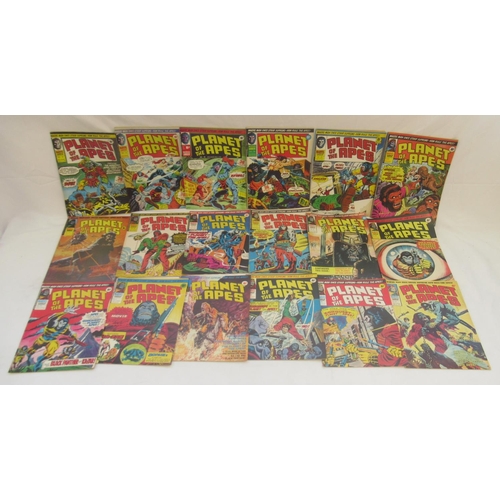 755 - Marvel comics - large collection of Planet of the Apes comics (approx. 123)