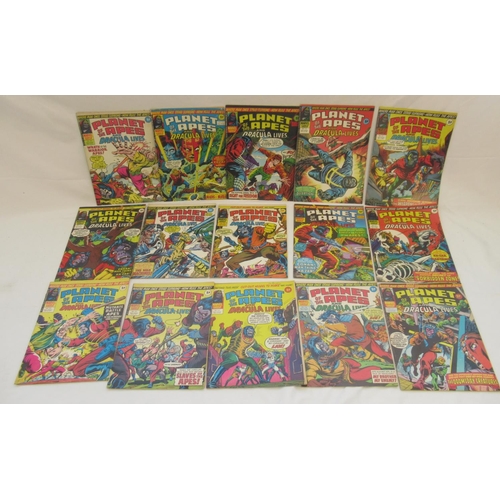 755 - Marvel comics - large collection of Planet of the Apes comics (approx. 123)