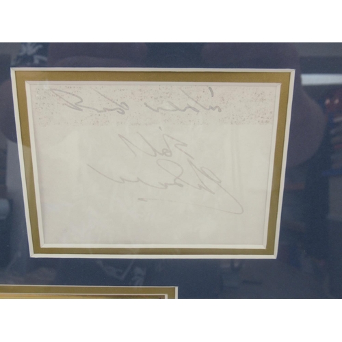 694 - Only Fools and Horses, Batman & Robin signed montage, with signatures from David Jason and Nicholas ... 