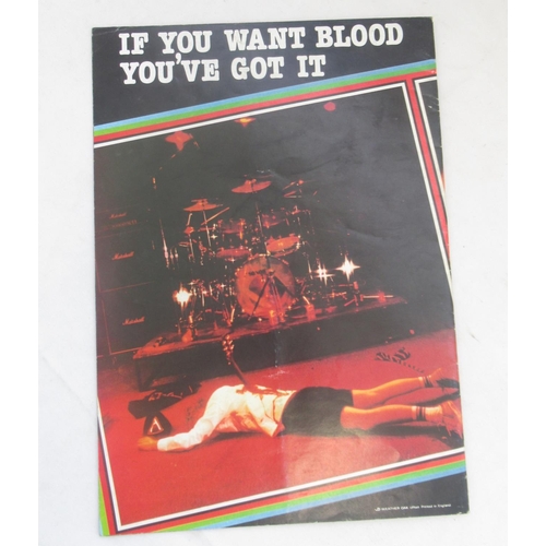 698 - ACDC UK 'If You Want Blood You Got It' 1978 tour programme