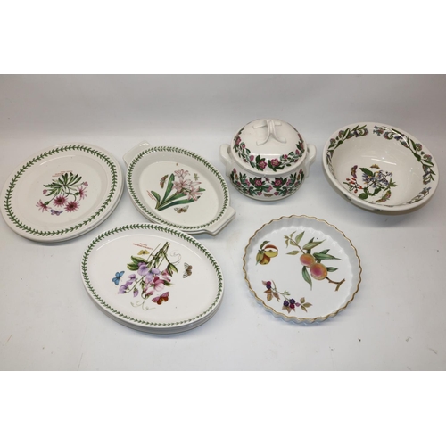 1001 - Collection of Portmeirion Botanic Garden ceramics incl. storage jars, teapot, plates, bread bin etc.... 