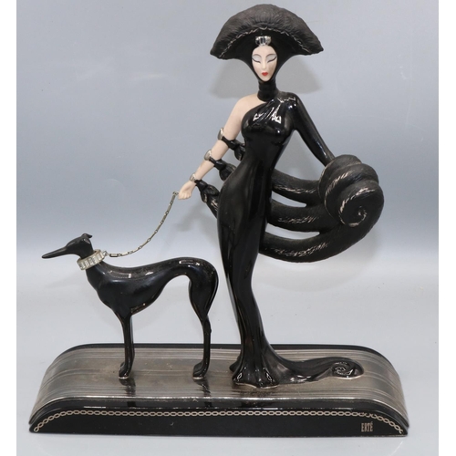 785 - Tommy Cannon Collection: Franklin Mint House of Erte Art Deco style limited edition figure 'Symphony... 