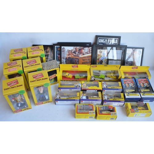 348 - Collection of Only Fools And Horses diecast model vehicles and vehicle sets from Corgi to include 40... 