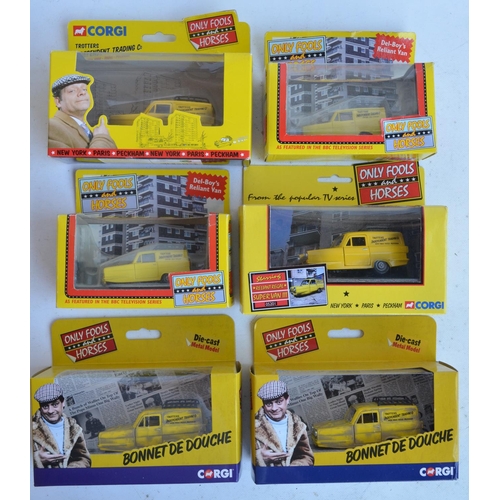 348 - Collection of Only Fools And Horses diecast model vehicles and vehicle sets from Corgi to include 40... 