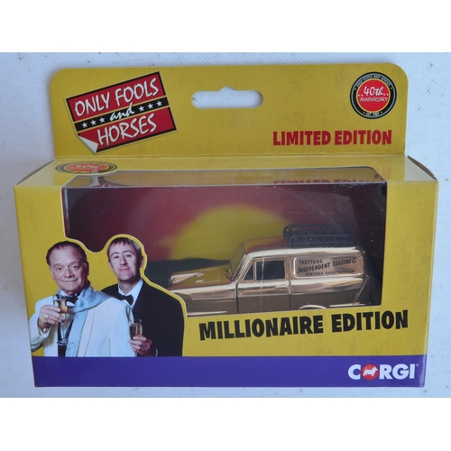 348 - Collection of Only Fools And Horses diecast model vehicles and vehicle sets from Corgi to include 40... 