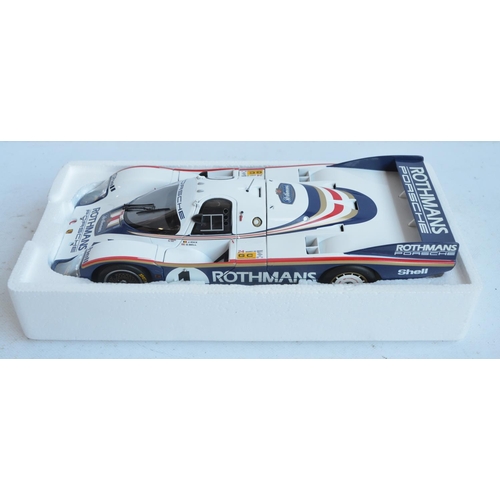 350 - Minichamps 1/18 scale highly detailed diecast Porsche 956L Ickx/Bell 1st 24 hour Le Mans 1982 winner... 