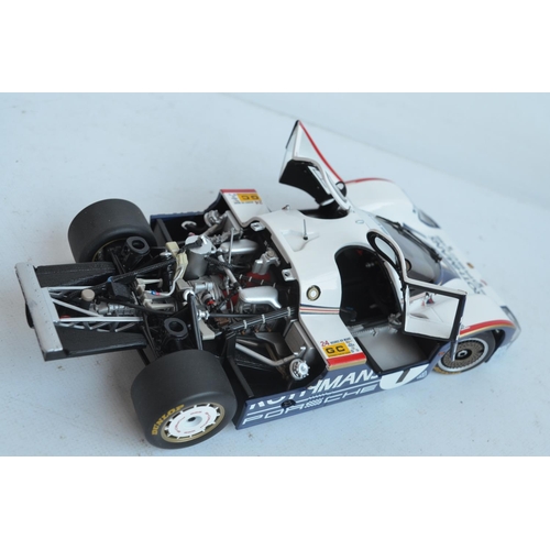 350 - Minichamps 1/18 scale highly detailed diecast Porsche 956L Ickx/Bell 1st 24 hour Le Mans 1982 winner... 