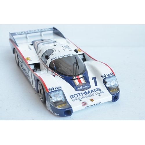 350 - Minichamps 1/18 scale highly detailed diecast Porsche 956L Ickx/Bell 1st 24 hour Le Mans 1982 winner... 