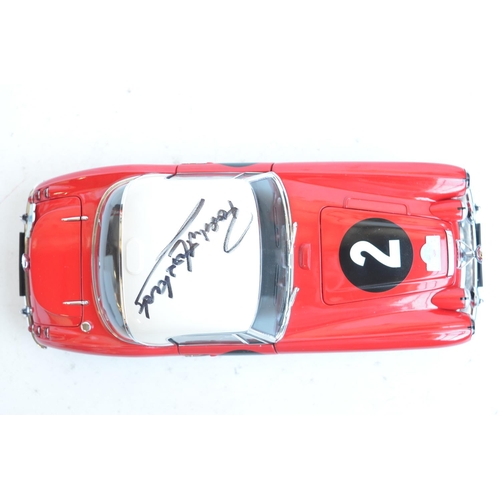 351 - Kyosho 1/18 scale highly detailed diecast Austin Healey 3000 1964 Austrian Alpine Rally (item no 081... 