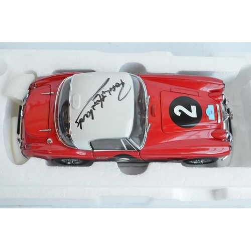 351 - Kyosho 1/18 scale highly detailed diecast Austin Healey 3000 1964 Austrian Alpine Rally (item no 081... 