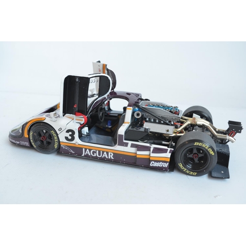 354 - Exoto Motobox 1/18 scale highly detailed diecast 1988 Jaguar XJR-9LM 24 Hour Le Mans #3 J.Watson/R.B... 