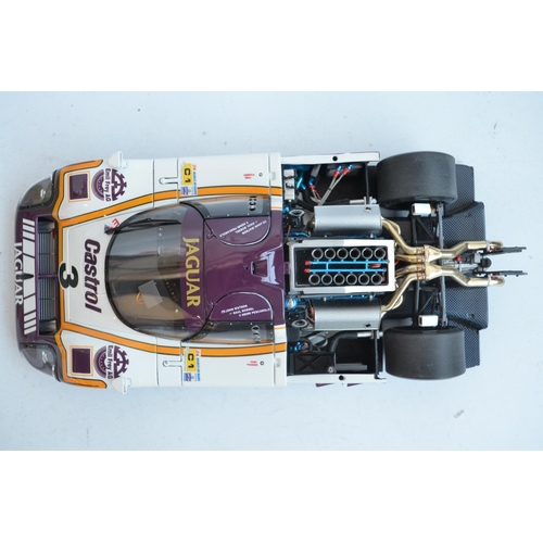 354 - Exoto Motobox 1/18 scale highly detailed diecast 1988 Jaguar XJR-9LM 24 Hour Le Mans #3 J.Watson/R.B... 