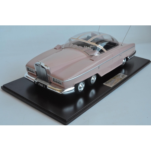 357 - Large Product Enterprises Ltd Supermarionation Replica Collection Signature Edition model FAB1 (car ... 